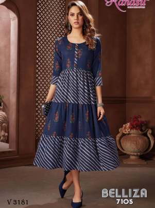 Fancy Kurti In 8 Color By Kansu