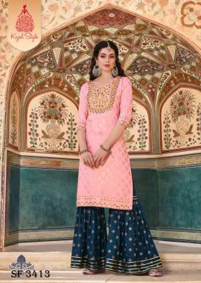 Fashion Label Vol 9 Kurti with Flair Plazzo    Sharara In 6 Design By Kajal Style