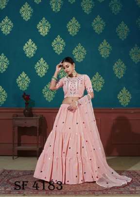 GIRLY VOL 15 Designer Lehengha Choli In Pink Color By SHUBHKALA