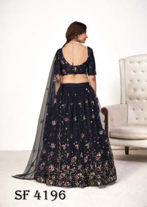 GIRLY VOL 17 Designer Lehengha Choli In Black Color By SHUBHKALA