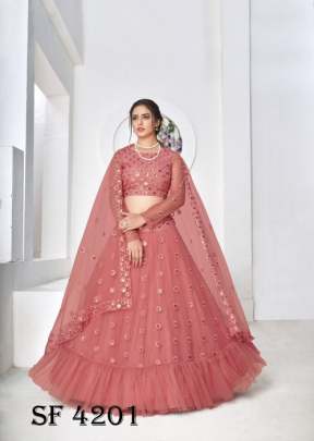 GIRLY VOL 19 Designer Lehengha Choli In Dusty Pink Color By SHUBHKALA