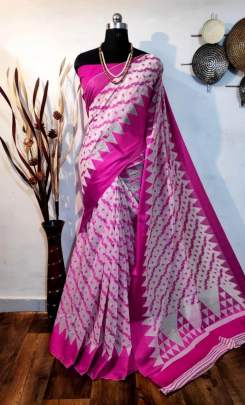 Handloom Cotton Weaving Saree