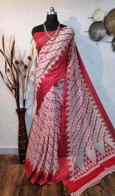 Handloom Cotton Weaving Saree