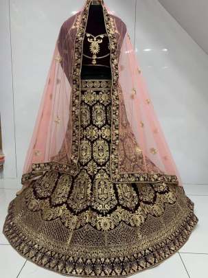 Heavy desinger Bridal Lehenga Choli Design Nb 3