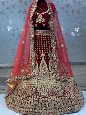 Heavy desinger Bridal Lehenga Choli Design Nb 8
