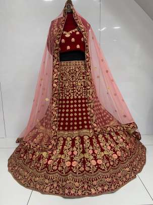 Heavy desinger Bridal Lehenga Choli Design Nb 30