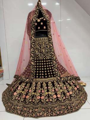 Heavy desinger Bridal Lehenga Choli Design Nb 33