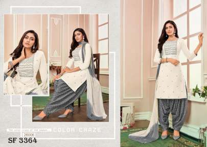 JECORD PATIYALA VOL.2  Patiyala Suit In 12 Color By Kapil Trendz