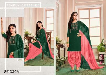 JECORD PATIYALA VOL.2  Patiyala Suit In 12 Color By Kapil Trendz