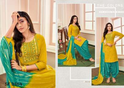 JECORD PATIYALA VOL.2  Patiyala Suit In 12 Color By Kapil Trendz