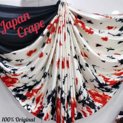 Japan Crepe Black Color