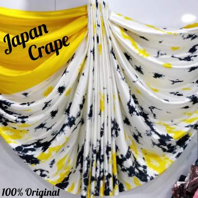 Japan Crepe Yellow Color
