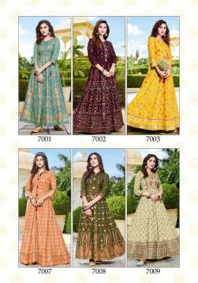 Kajal Style Fashion Colorbar Vol.6 Kurti Collection