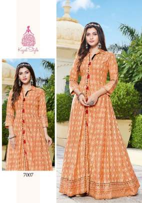 Kajal Style Fashion Colorbar Vol.6 Kurti Collection