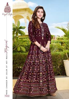 Kajal Style Fashion Colorbar Vol.6 Kurti Collection