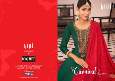 Kalaroop Fashion Carnival Vol 3  Designer Gharara Suit Collection