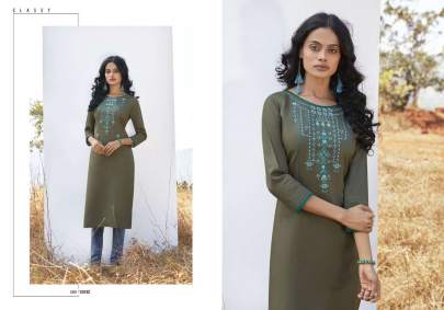 Kalaroop Lily Vol 17 by Kajree Kurti Wholesale Catalog 10 Pcs