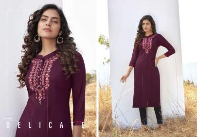 Kalaroop Lily Vol 17 by Kajree Kurti Wholesale Catalog 10 Pcs