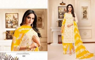 Kayce Kasmeera Silky Salwar Suit  Catalog