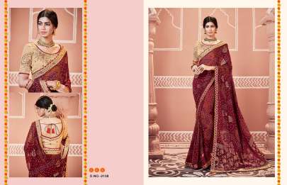 Kessi Bandhej Vol 10 Saree Sari