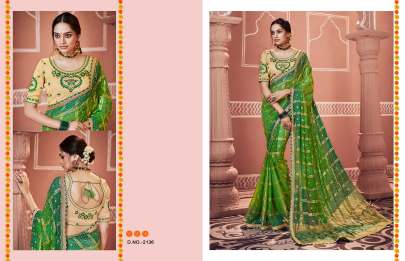 Kessi Bandhej Vol 10 Saree Sari