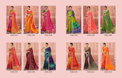 Kessi Bandhej Vol 10 Saree Sari