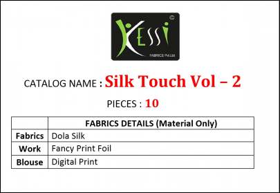 Kessi Silk Touch Vol 2 Saree Sari