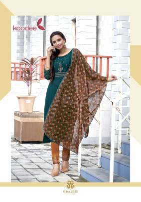 Koodee Fashion Sandhya Vol 2  Designer Kurti With Pant Collection