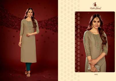 Ladies Flavour Present Ethnic Kurtis Ragini Catalog