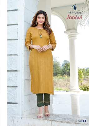 Ladies Flavour Saanvi Heavy Rayon kurti pent