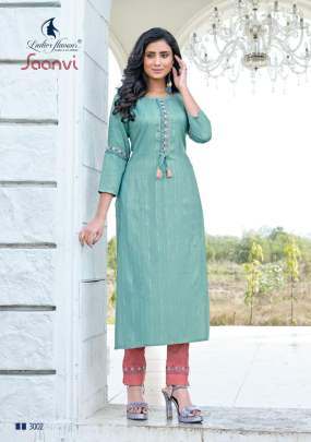 Ladies Flavour Saanvi Heavy Rayon kurti pent