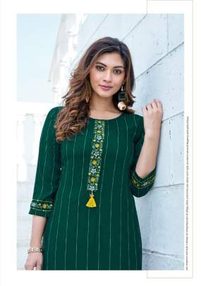 Ladies Flavour Saanvi Heavy Rayon kurti pent