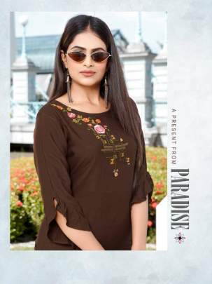 Ladies Flavour Signature Kurti with Palazzo Catalog