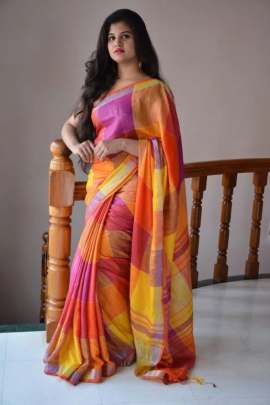 Linen Saree 29