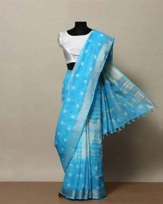 Linen Saree 34