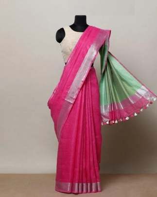 Linen Saree 43