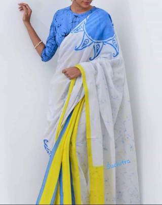 Linen Saree 56