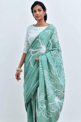 Linen Saree 58