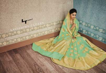 Lt Fabrics Banarasi Silk Saree Sari