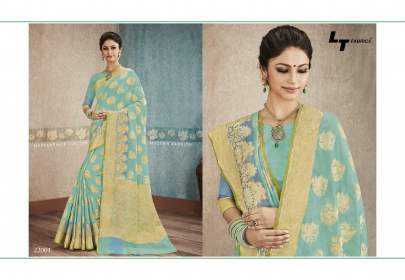 Lt Fabrics Banarasi Silk Saree Sari