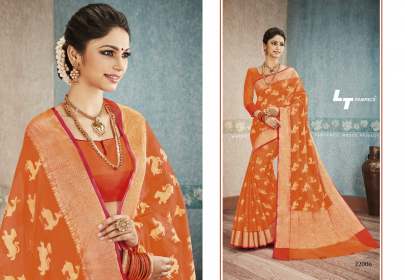 Lt Fabrics Banarasi Silk Saree Sari