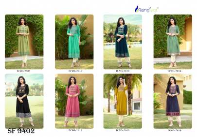 MARIA VOL 2 Classy Designs Kurti In 8 Design By Rangjyot