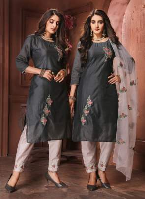 Maira Raavya Vol 2 Designer Kurti With Pant And Dupatta Collection