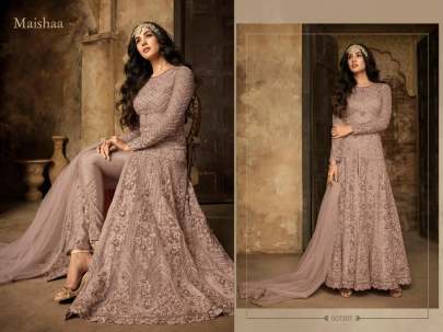 Maisha 7207 Salwar Suit Rose Gold