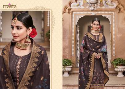 Maisha Wedding Wear Georgette Embroidered Salwar Suits