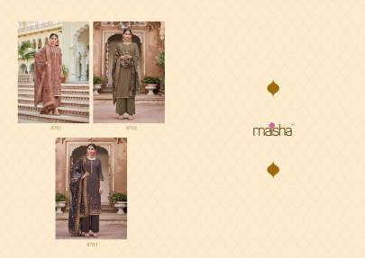 Maisha Wedding Wear Georgette Embroidered Salwar Suits