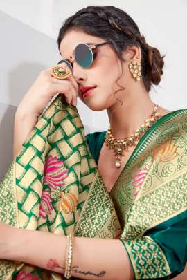 Mallika Rama  Original Lichi Cotton Saree