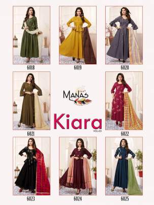 Manas Kiara Kurti with Dupatta Catalog