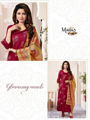 Manas Kiara Kurti with Dupatta Catalog