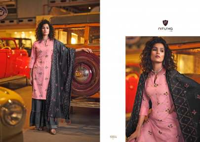 NITISHA NX's CHIRMI Palazzo Suit Collection